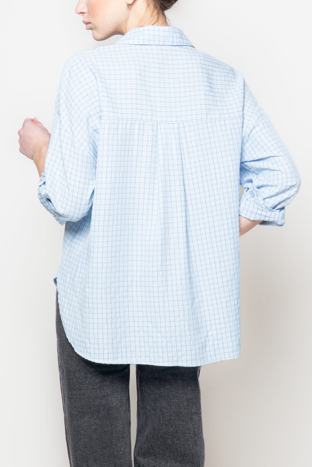 Camicia a quadri grandi