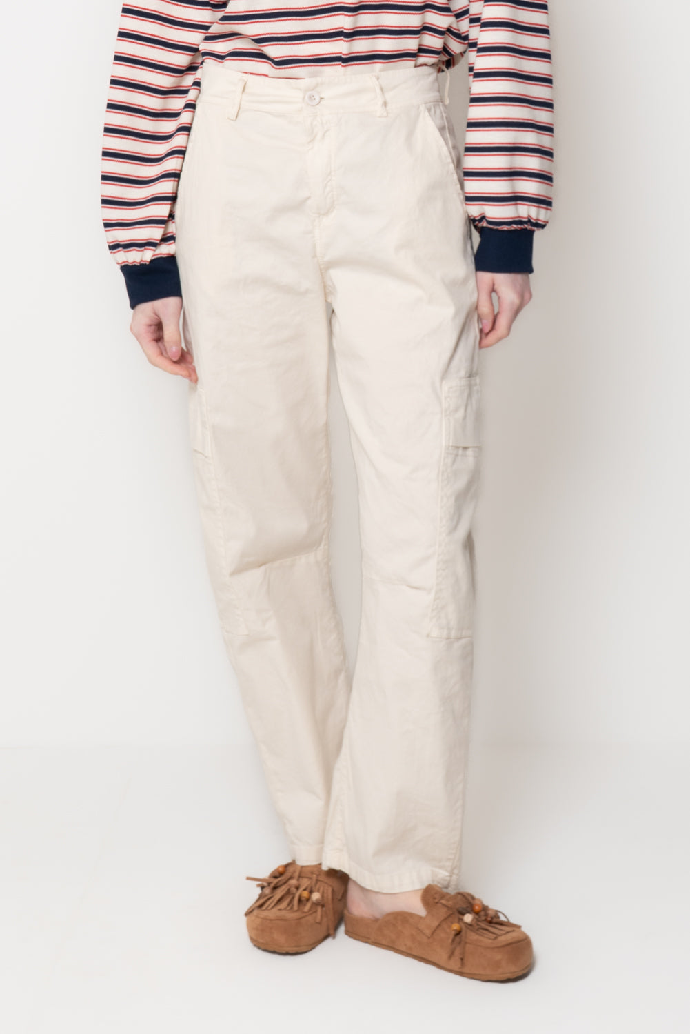 Pantalone Cargo in Cotone Tecnico