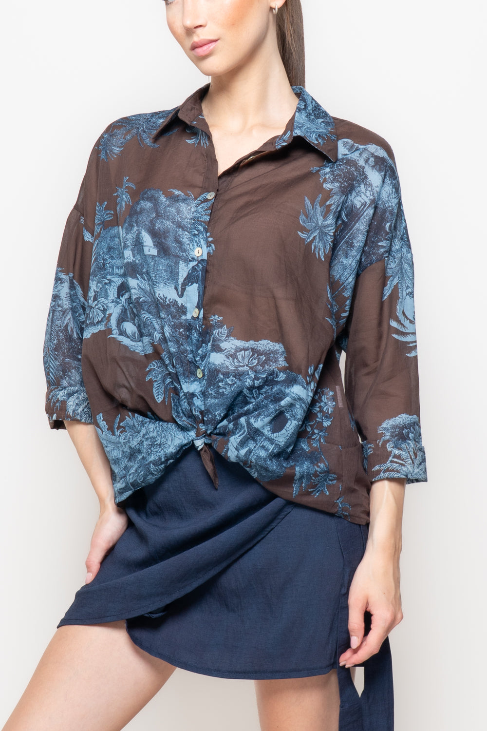 Camicia in mussola