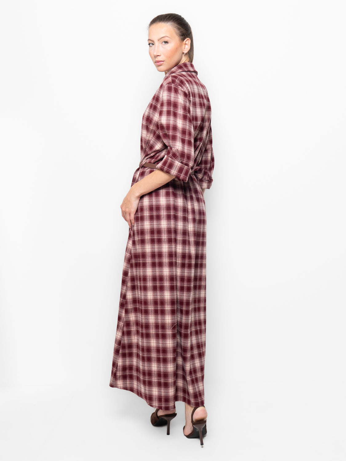 Abito camicia check