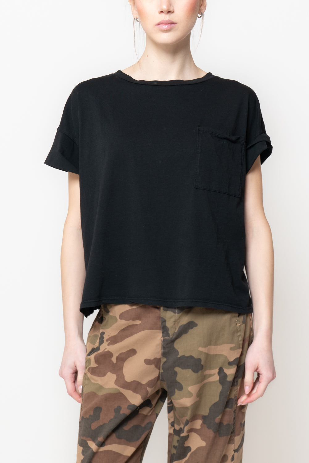 T-shirt Oversize con Taschino