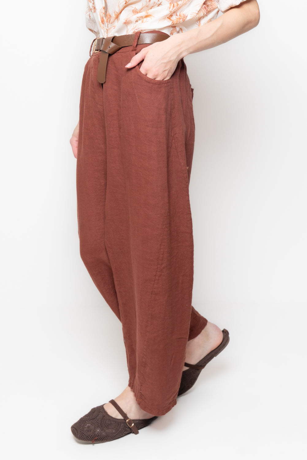 Pantalone a Palloncino con Cintura