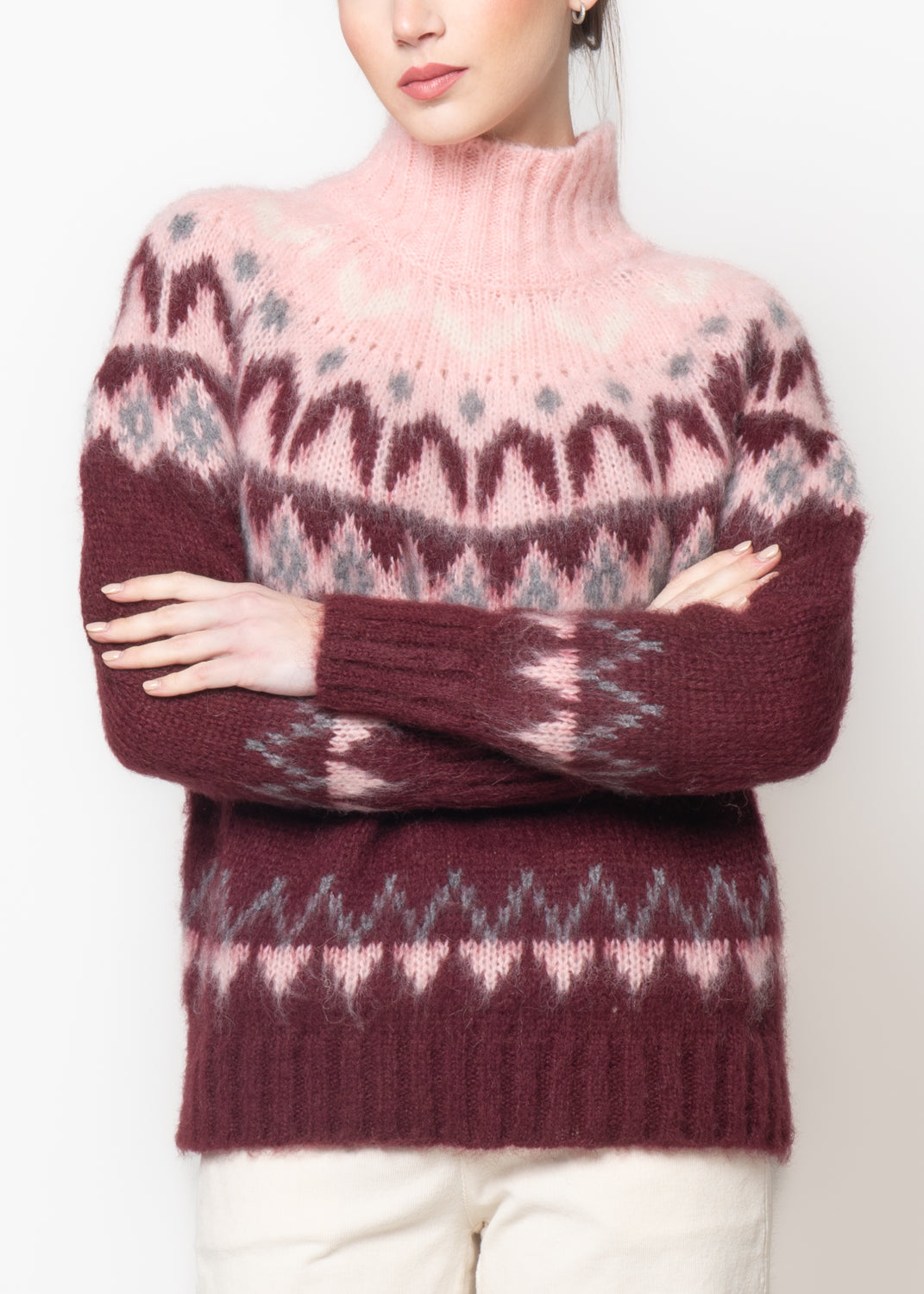 Maglia motivo nordico