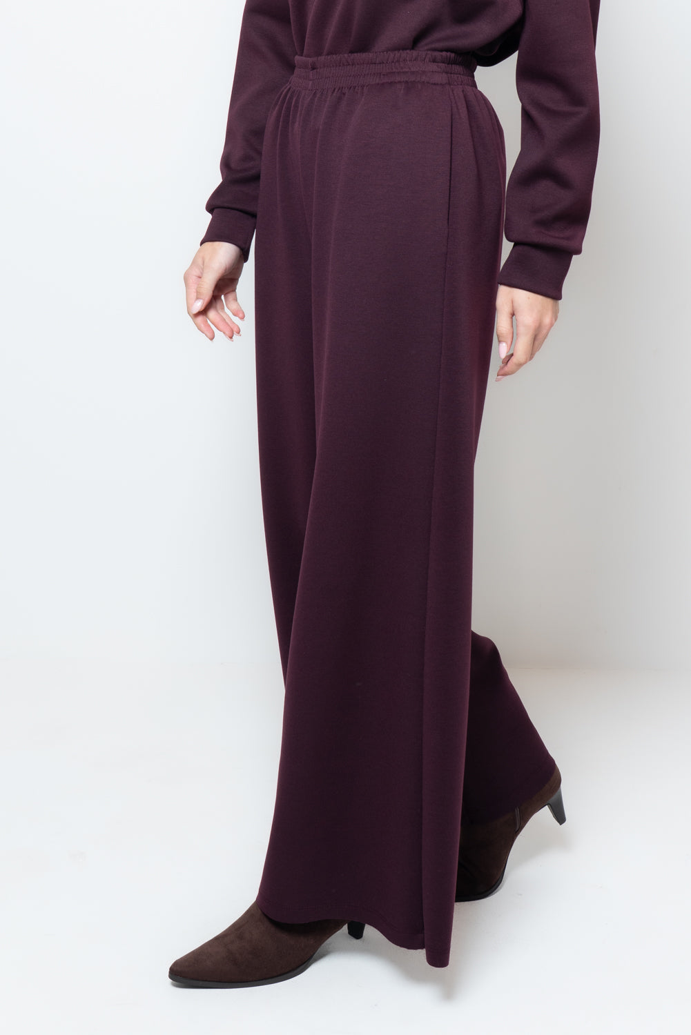 Pantalone palazzo in neoprene