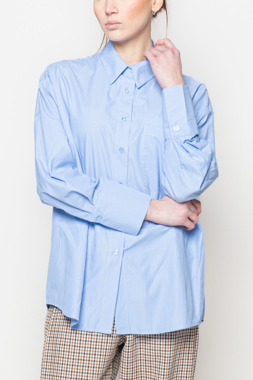 Camicia lunga con tasca