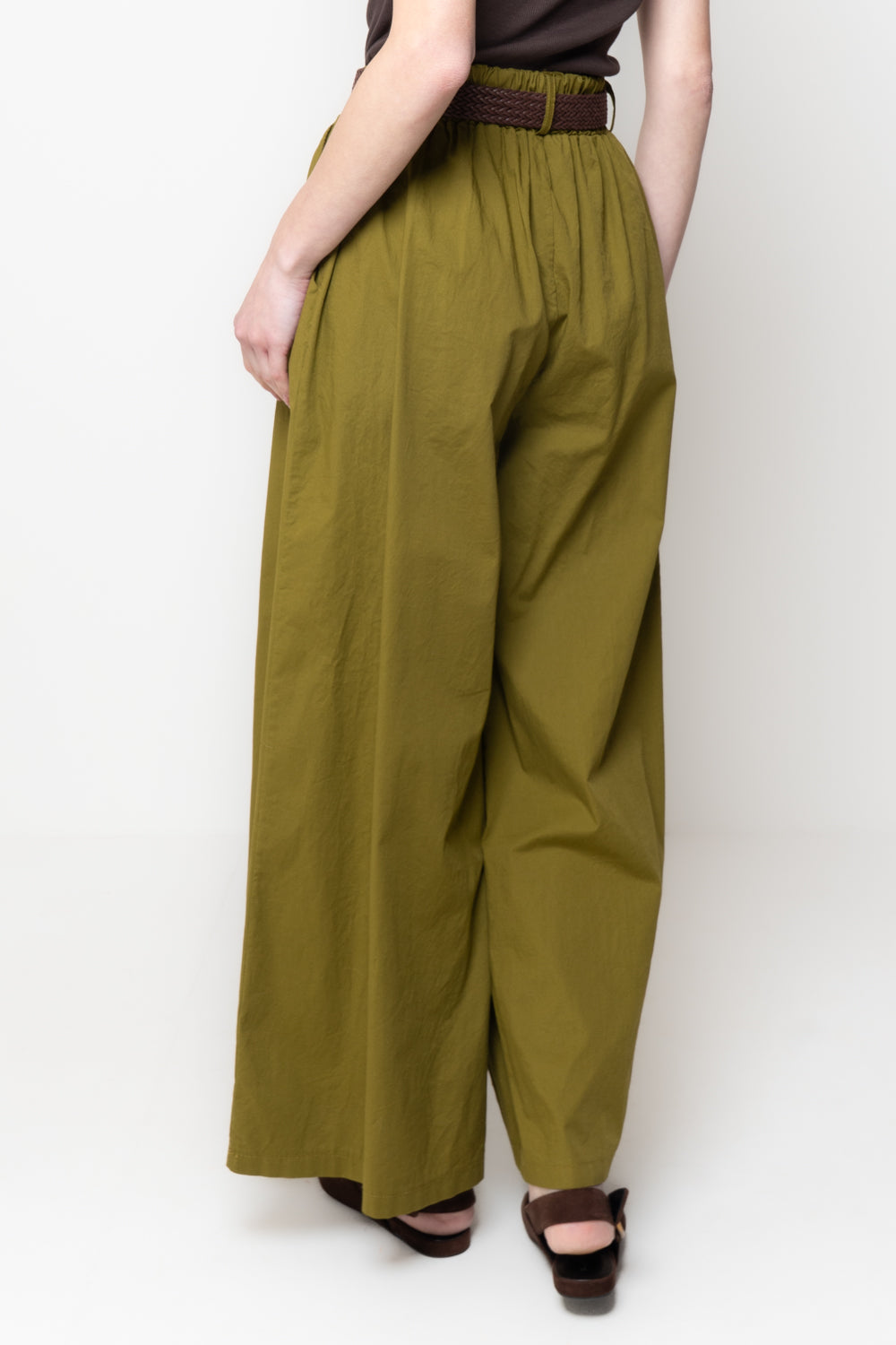 Pantalone a Palazzo con Pinces