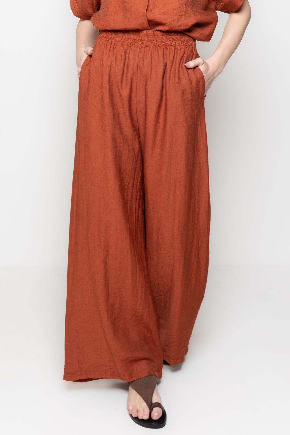 Pantalone Palazzo con elastico
