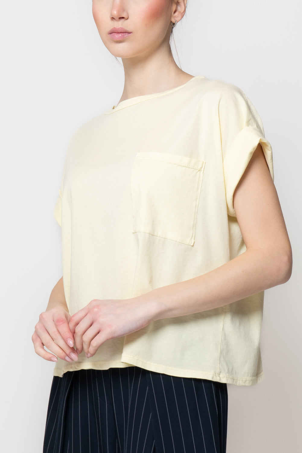 T-shirt Oversize con Taschino