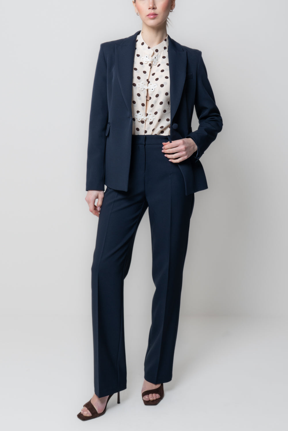 Pantaloni a palazzo da completo