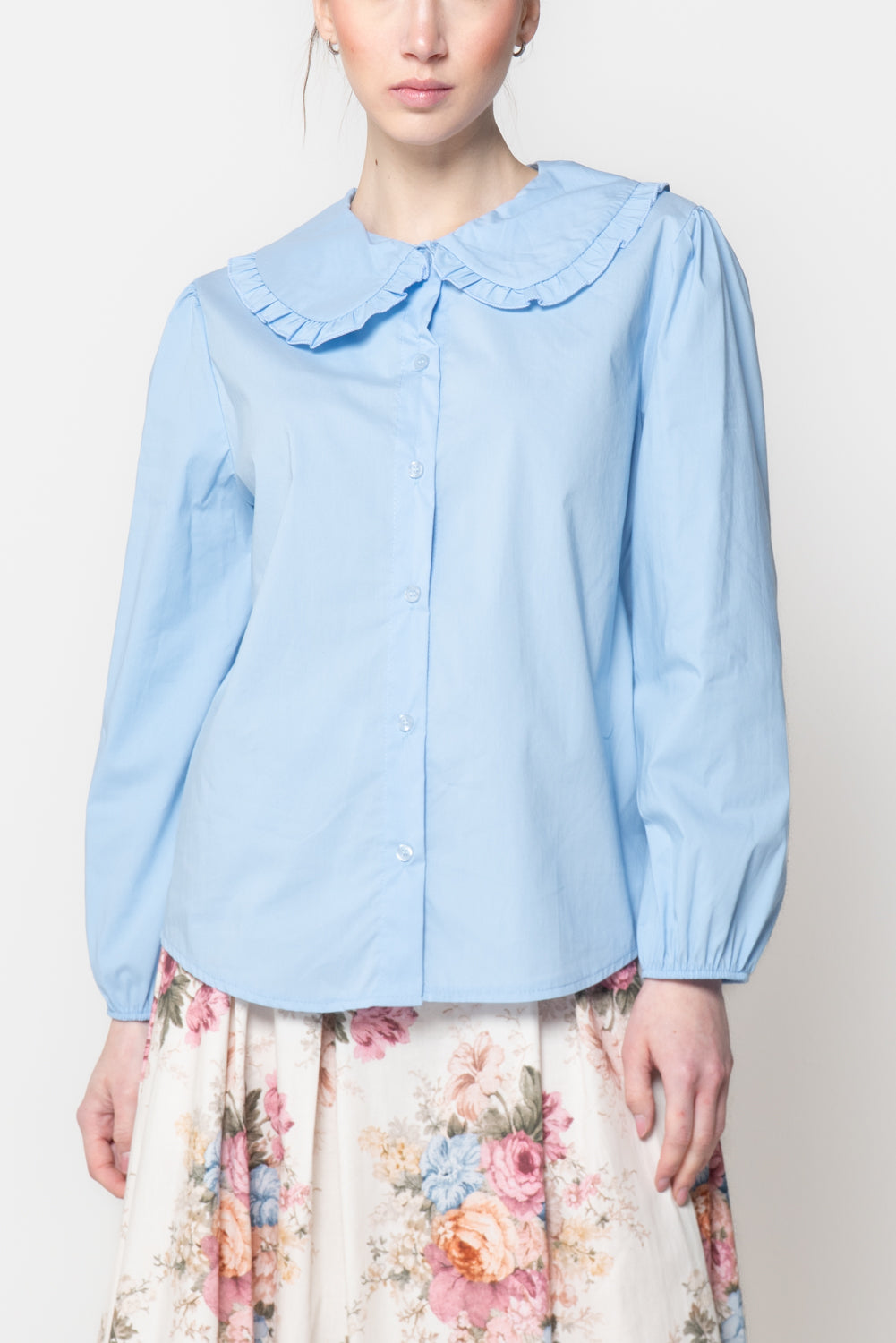 Camicia maxi colletto