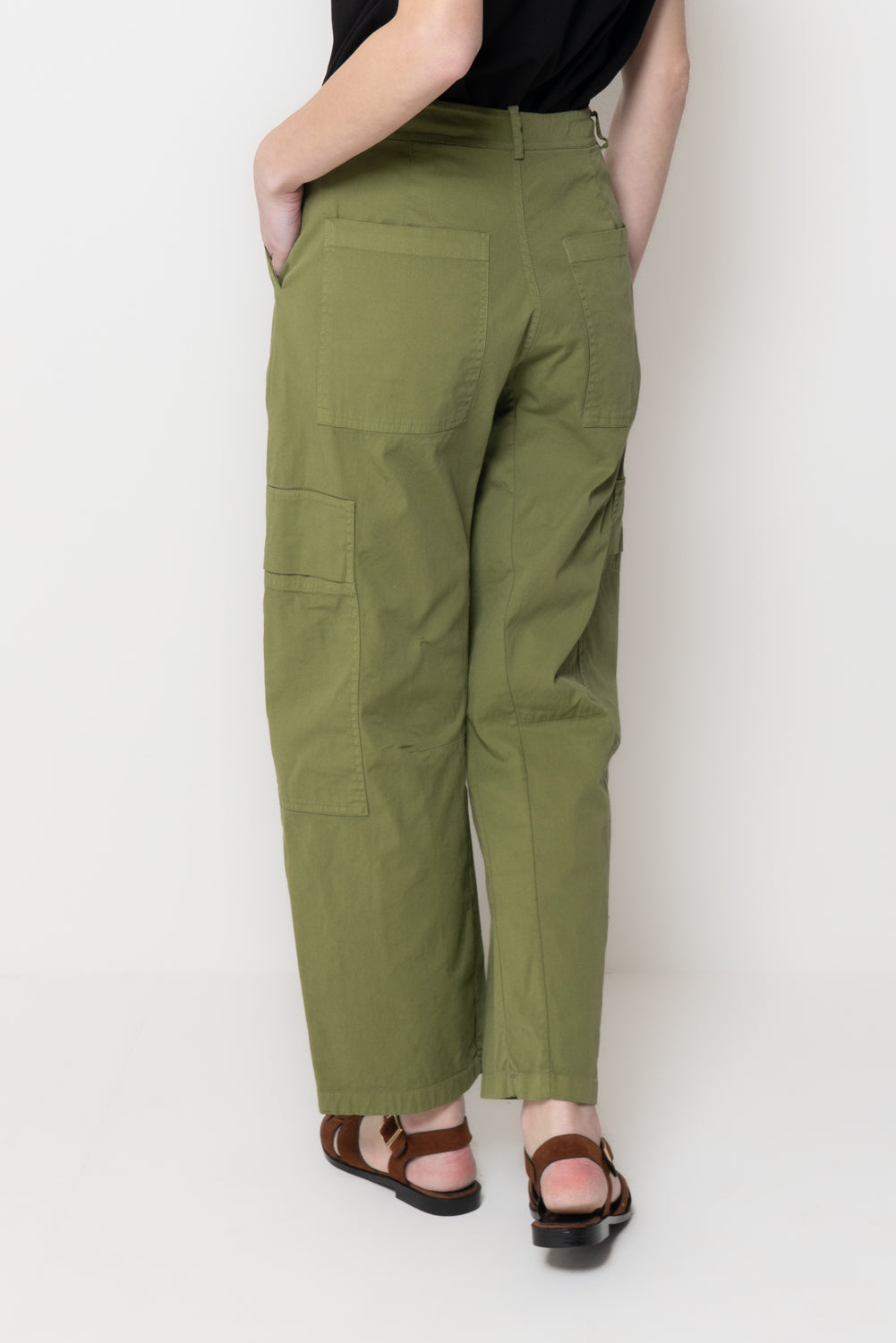 Pantalone Cargo in Cotone Tecnico
