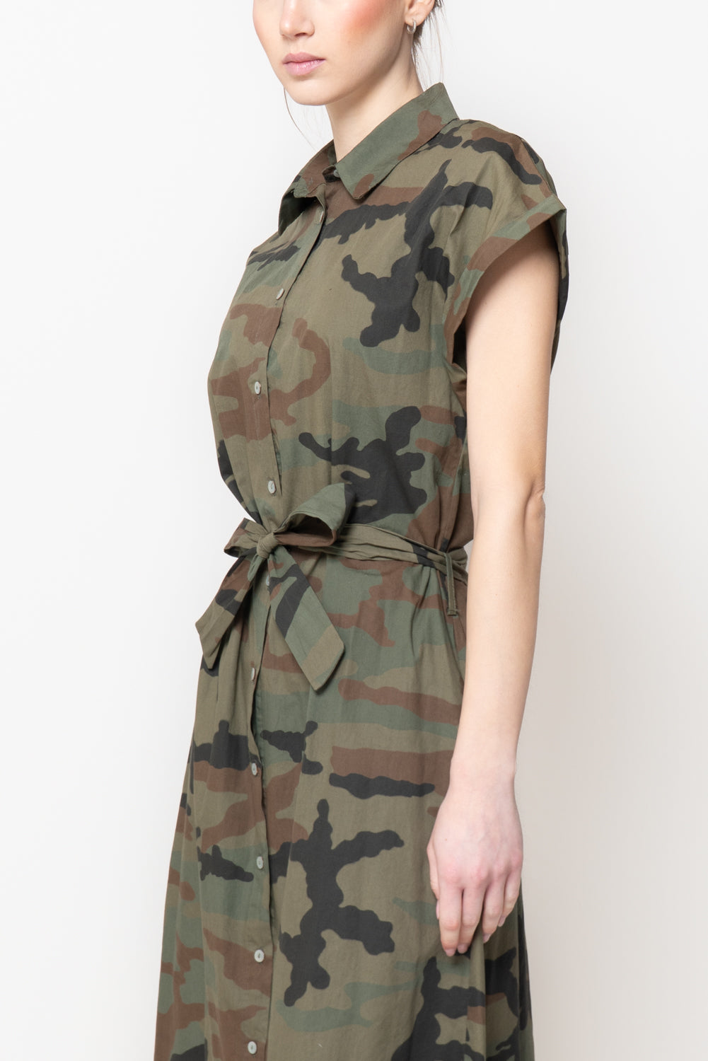 Abito Chemisier Camouflage