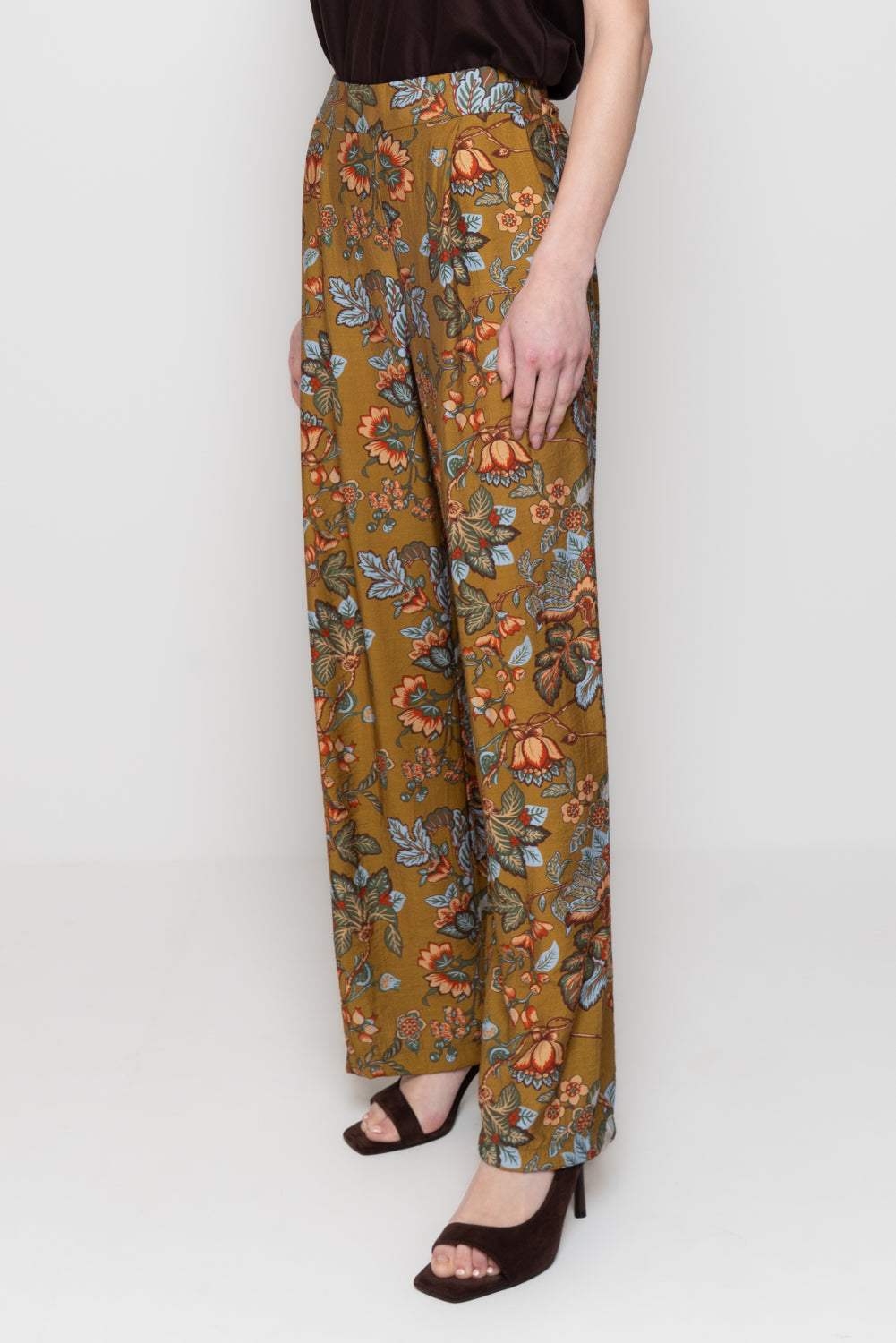 Pantaloni palazzo fantasia