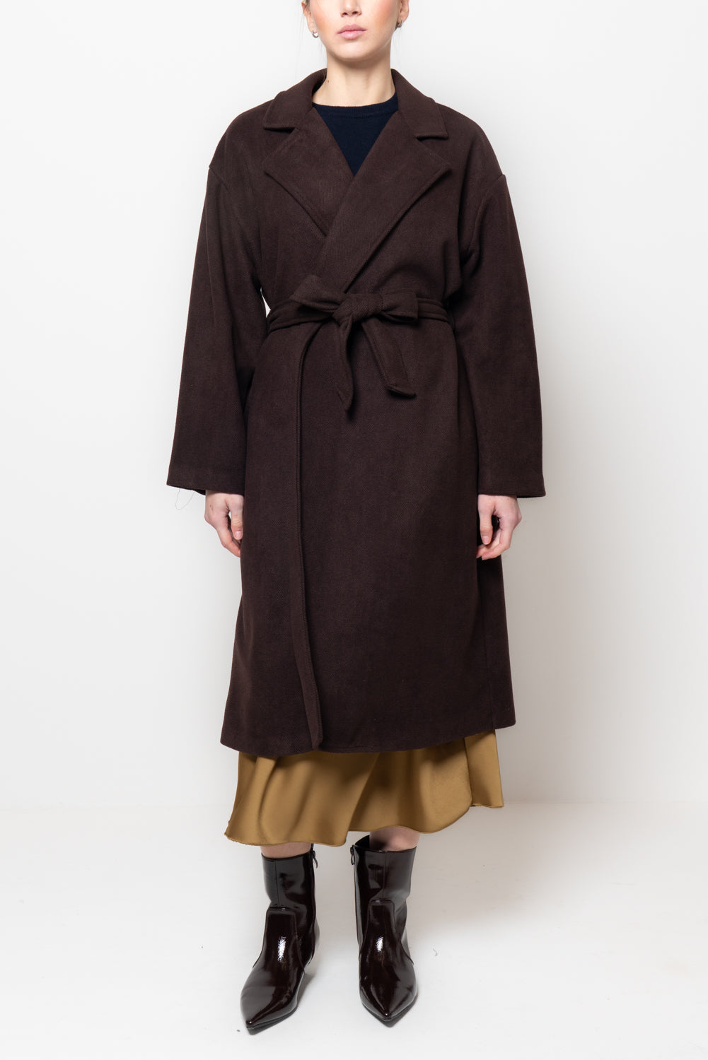 Cappotto con fusciacca