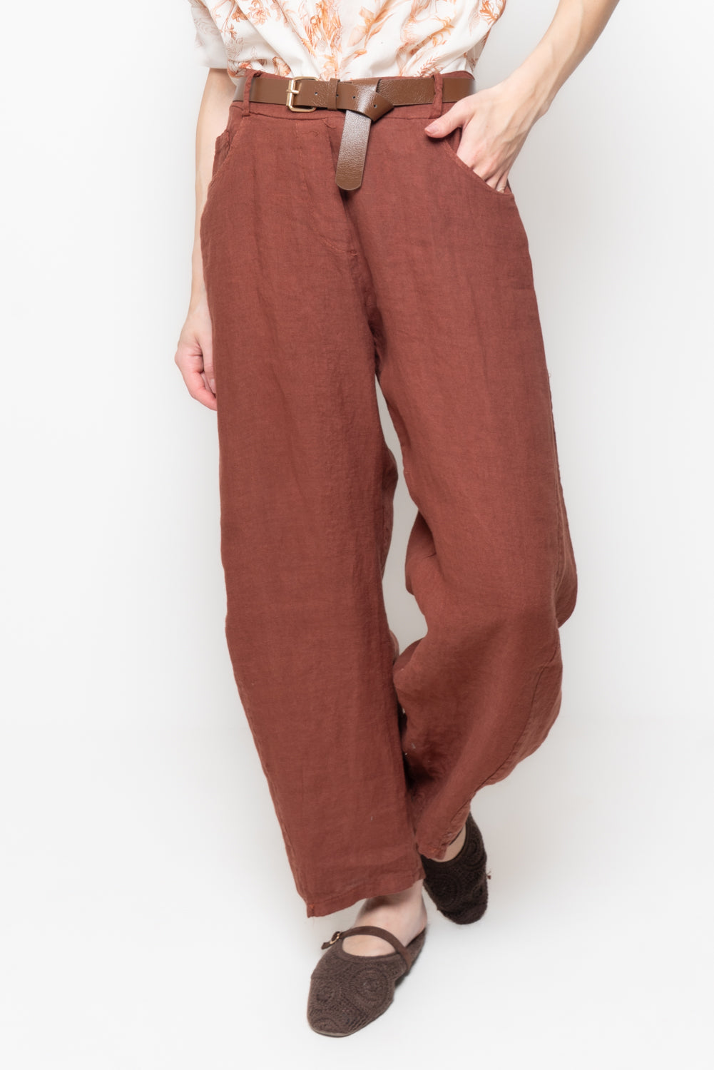 Pantalone a Palloncino con Cintura