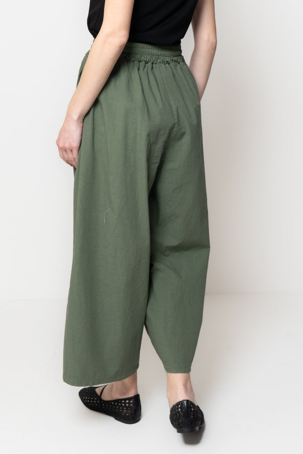 Pantalone Culotte in Tela Paracadute