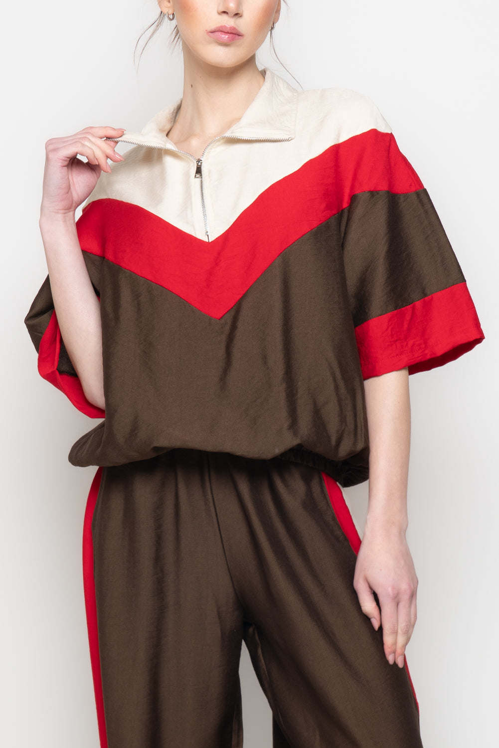 Blusa Color Block