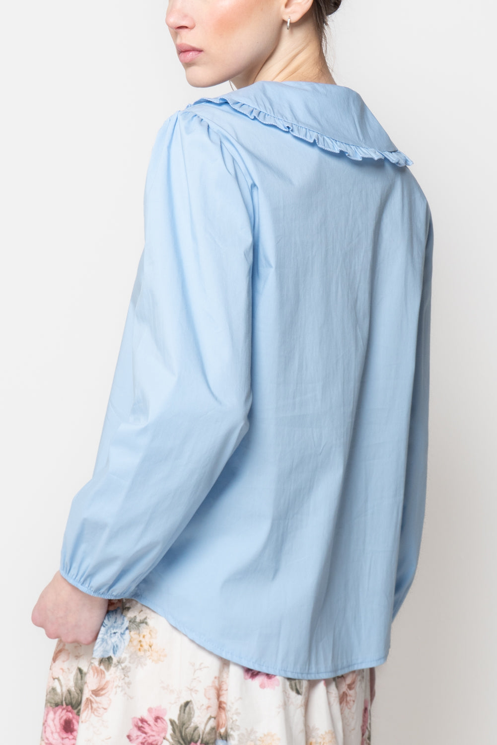 Camicia maxi colletto