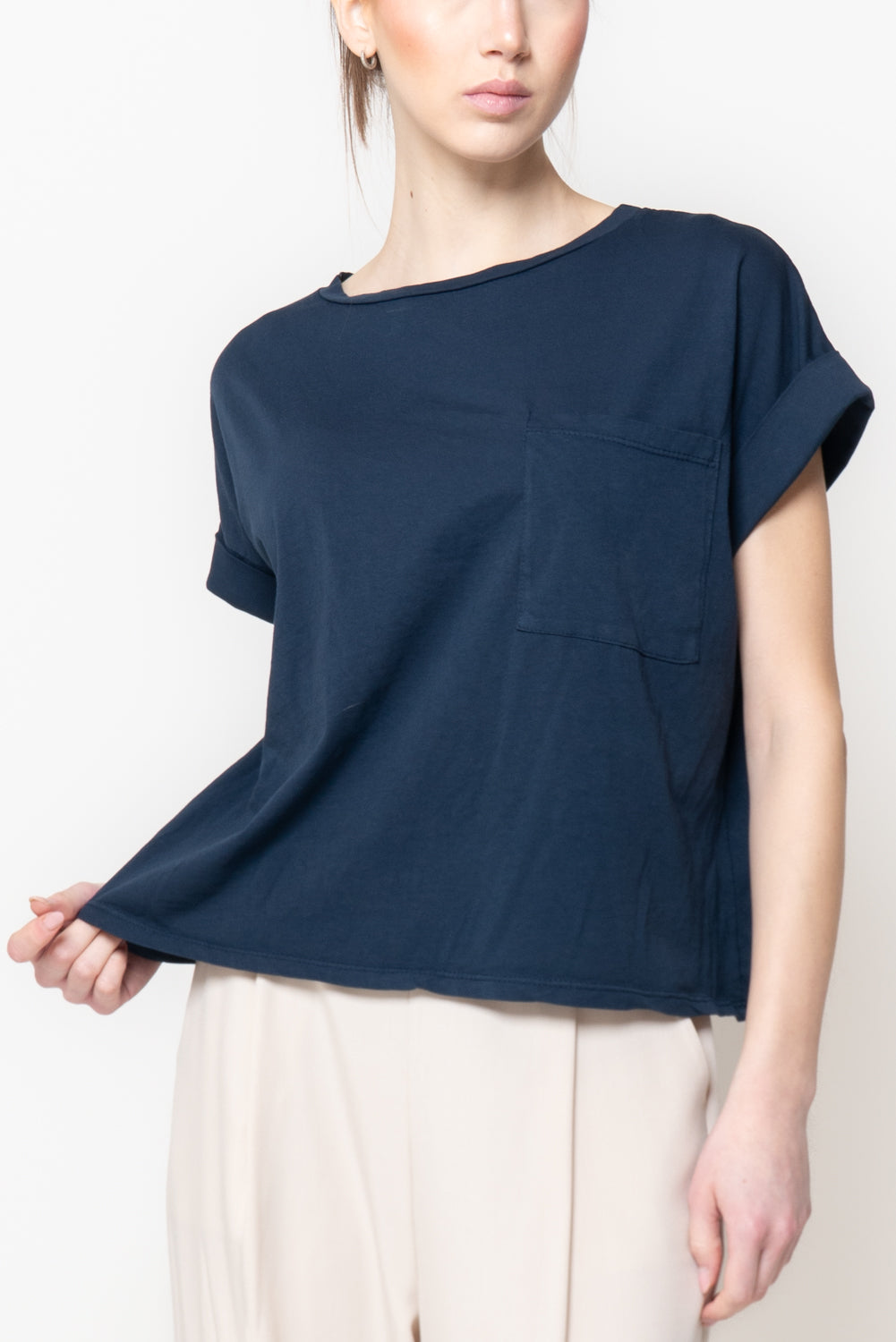 T-shirt Oversize con Taschino