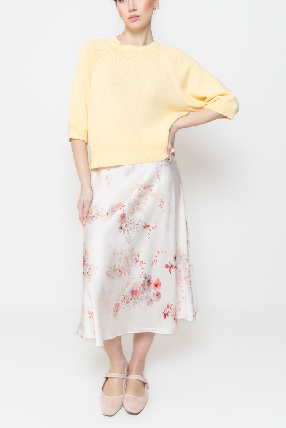 Maglia a scatola con Maniche ampie