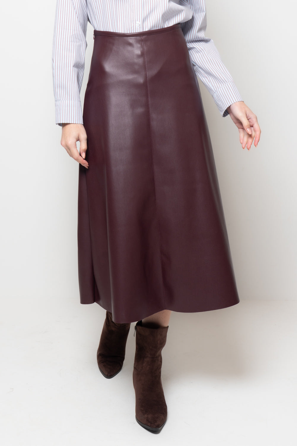 Lunguette a trapezio in ecopelle