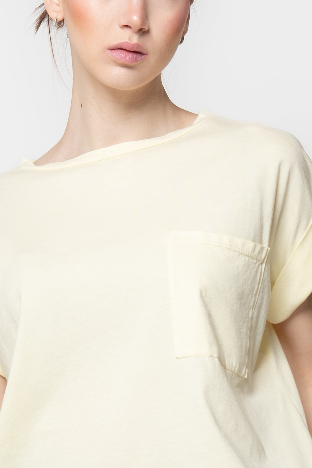 T-shirt Oversize con Taschino