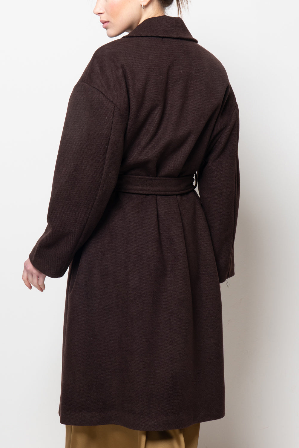 Cappotto con fusciacca