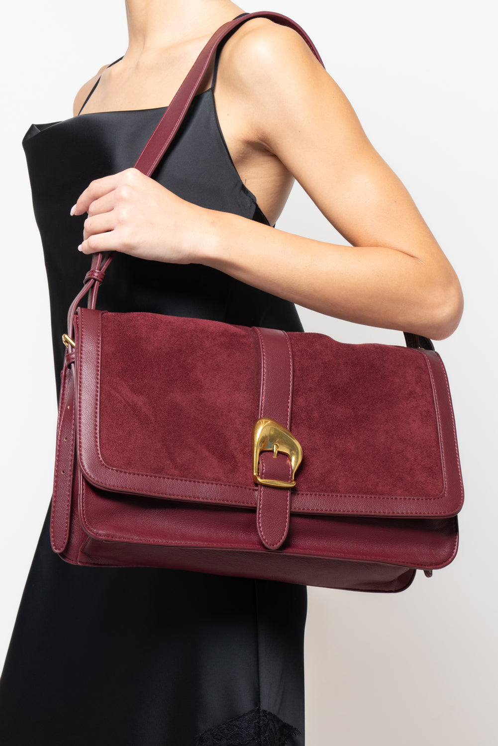 Borsa doppio tessuto