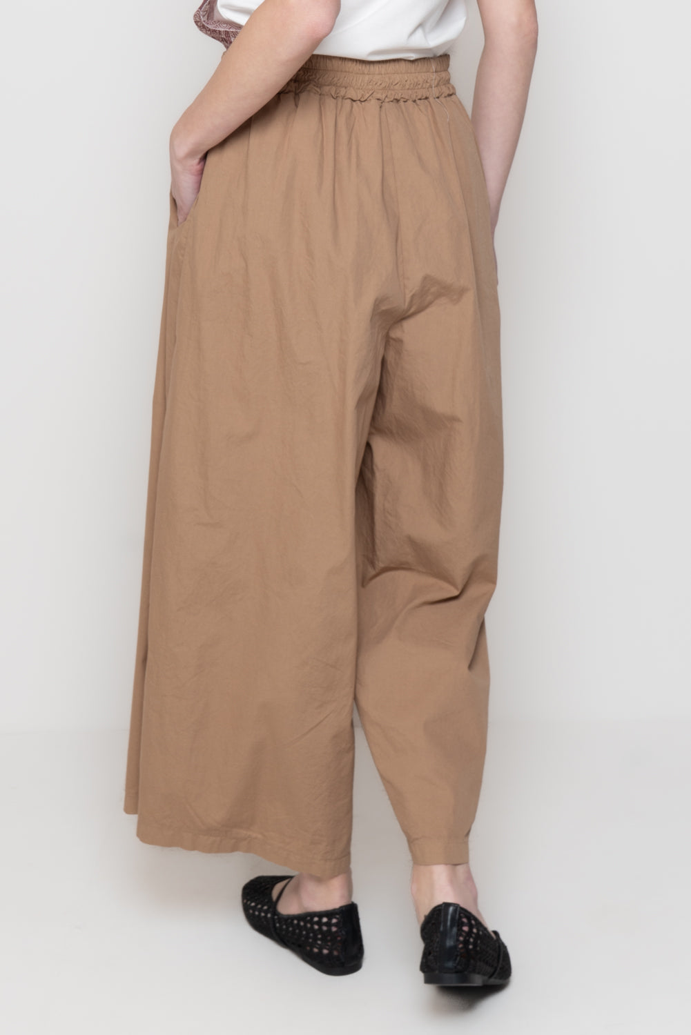 Pantalone Culotte in Tela Paracadute