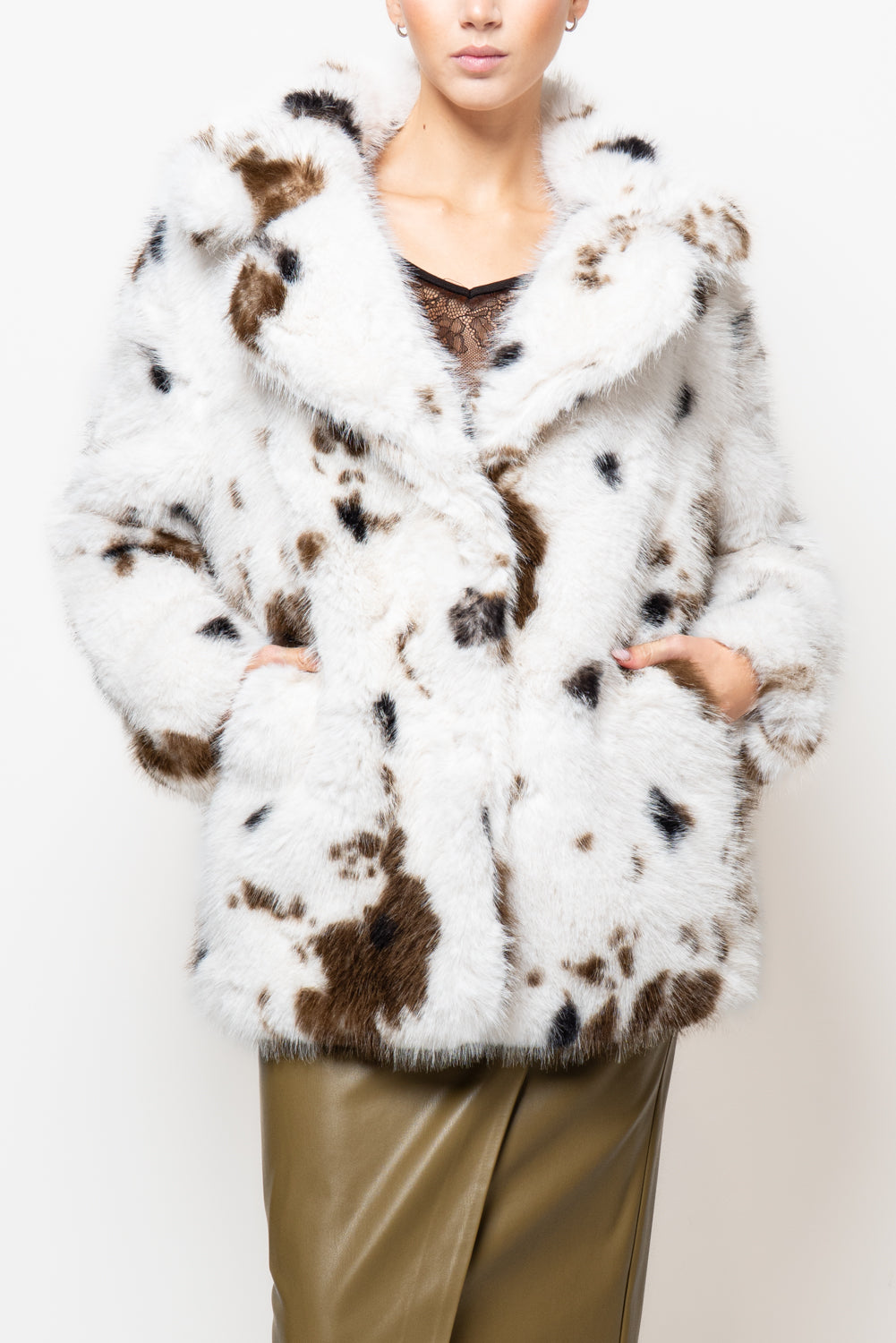 Eco pelliccia muccata