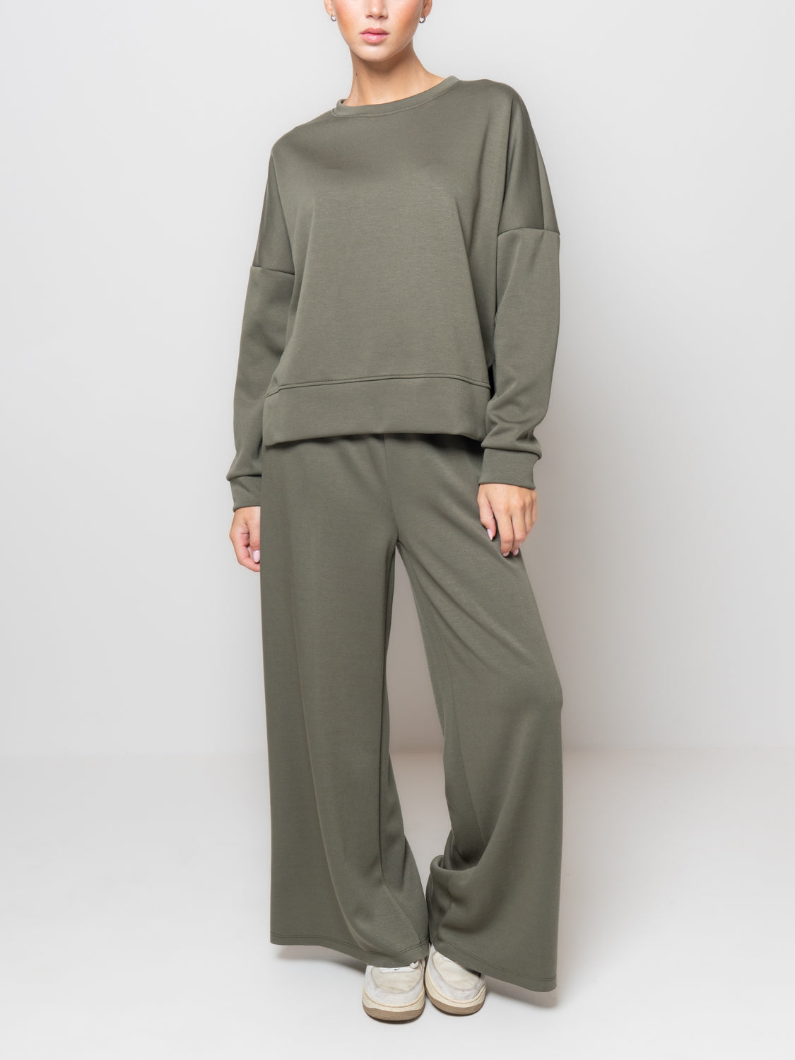 Pantalone palazzo in neoprene