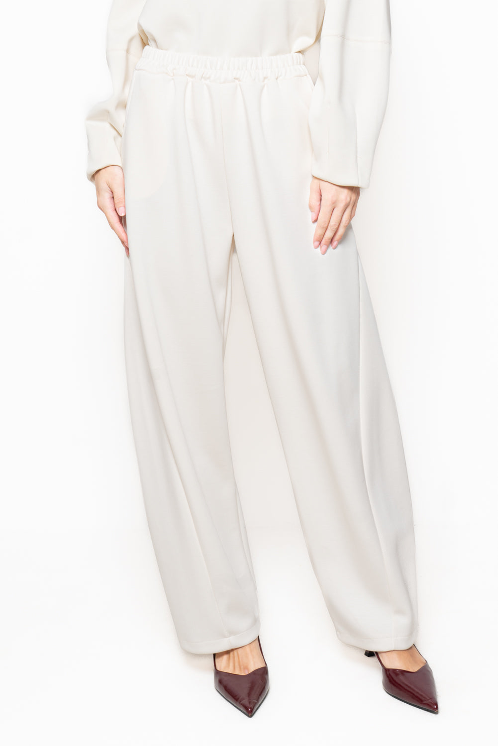 Pantalone baggy in neoprene