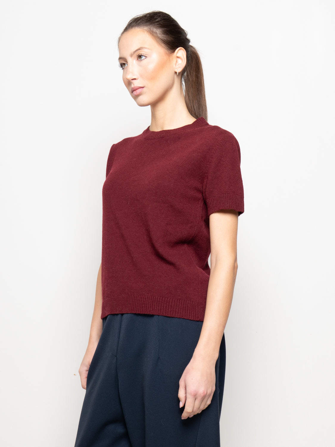 Maglia manica corta girocollo