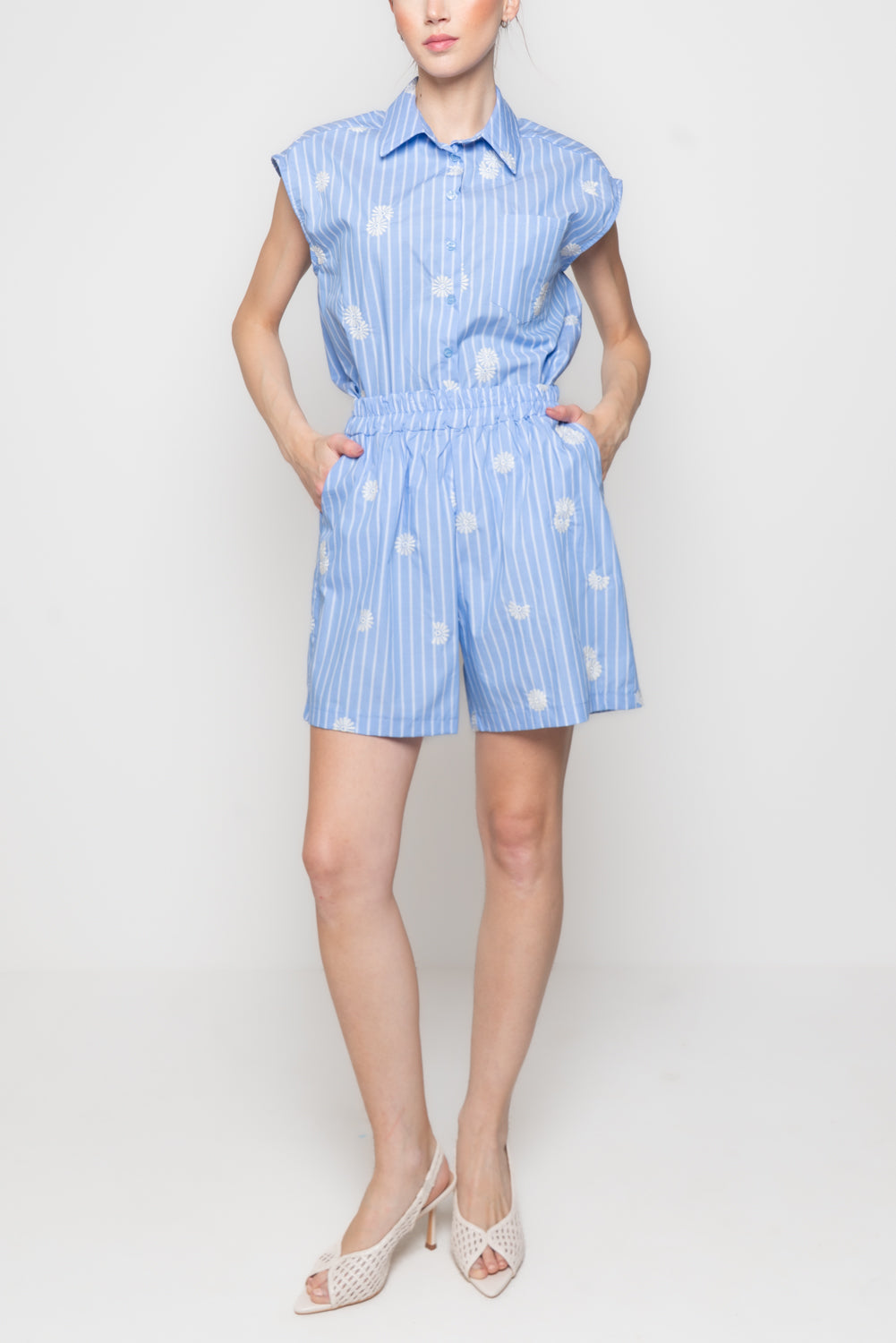Camicia con ricami
