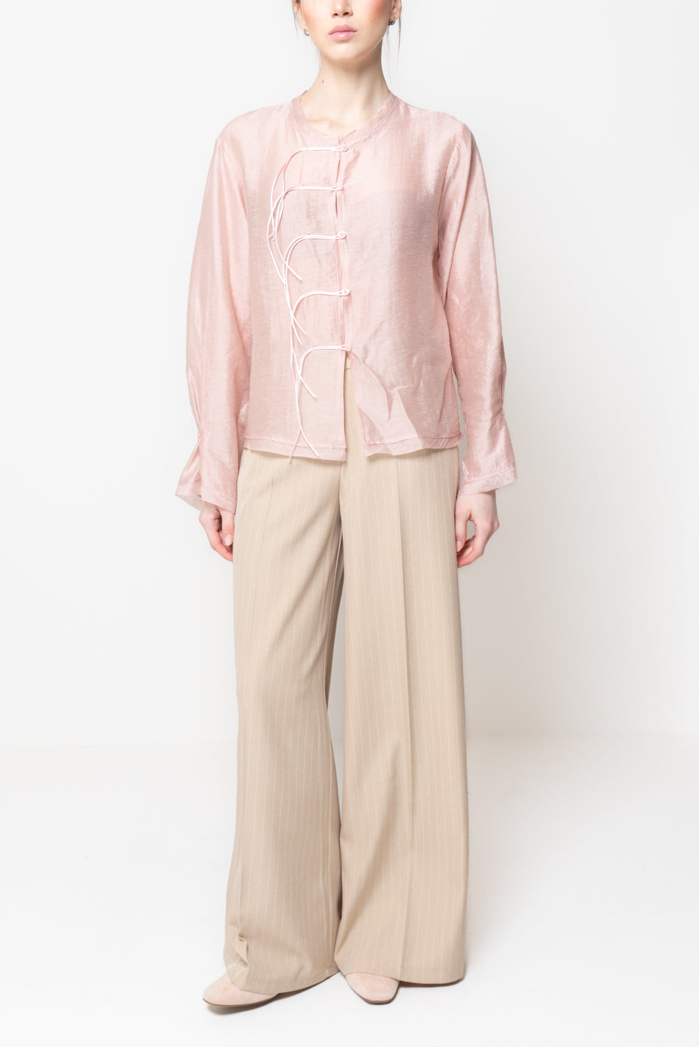 Pantalone Gessato Sartoriale