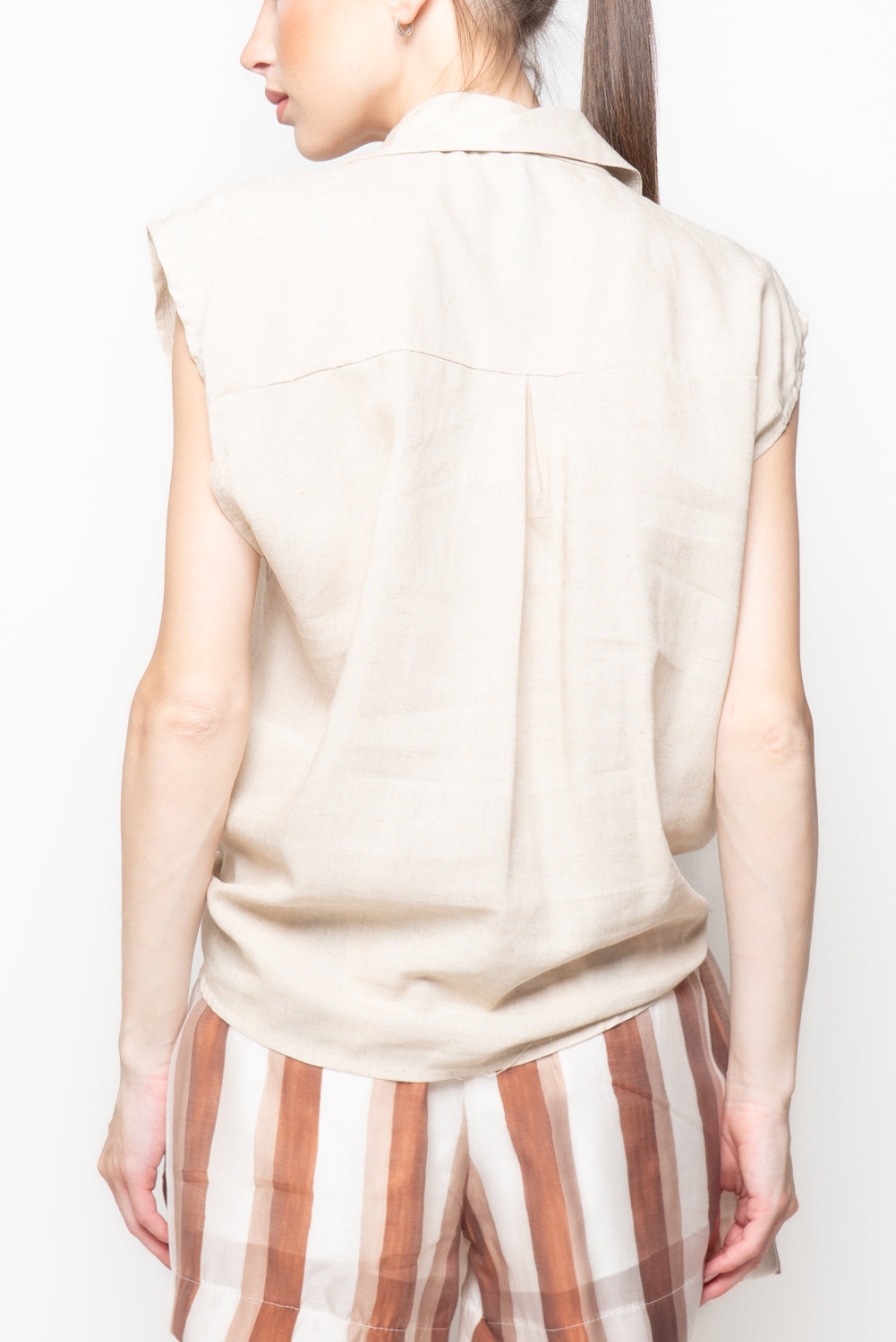Camicia con Tasca in Paillettes