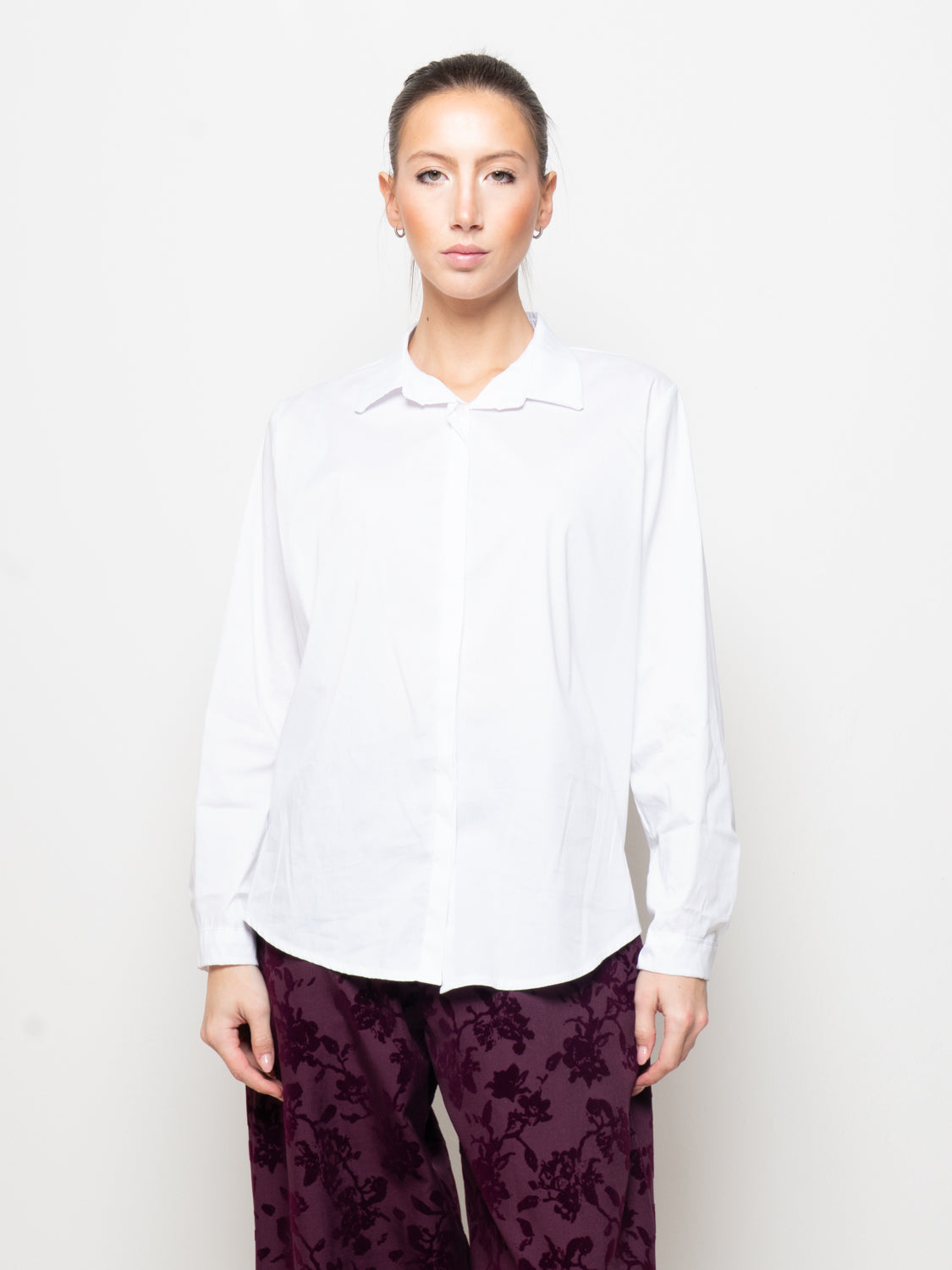 Camicia classica in cotone