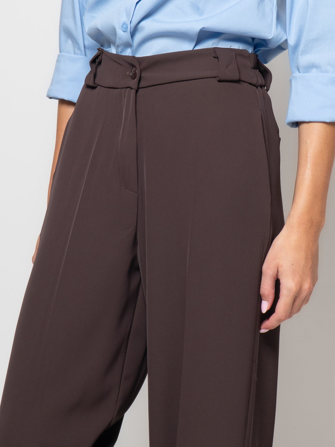 Palazzo in tessuto fluido