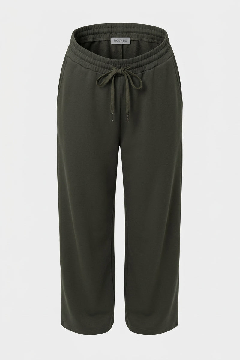 Pantaloni a palazzo in felpa