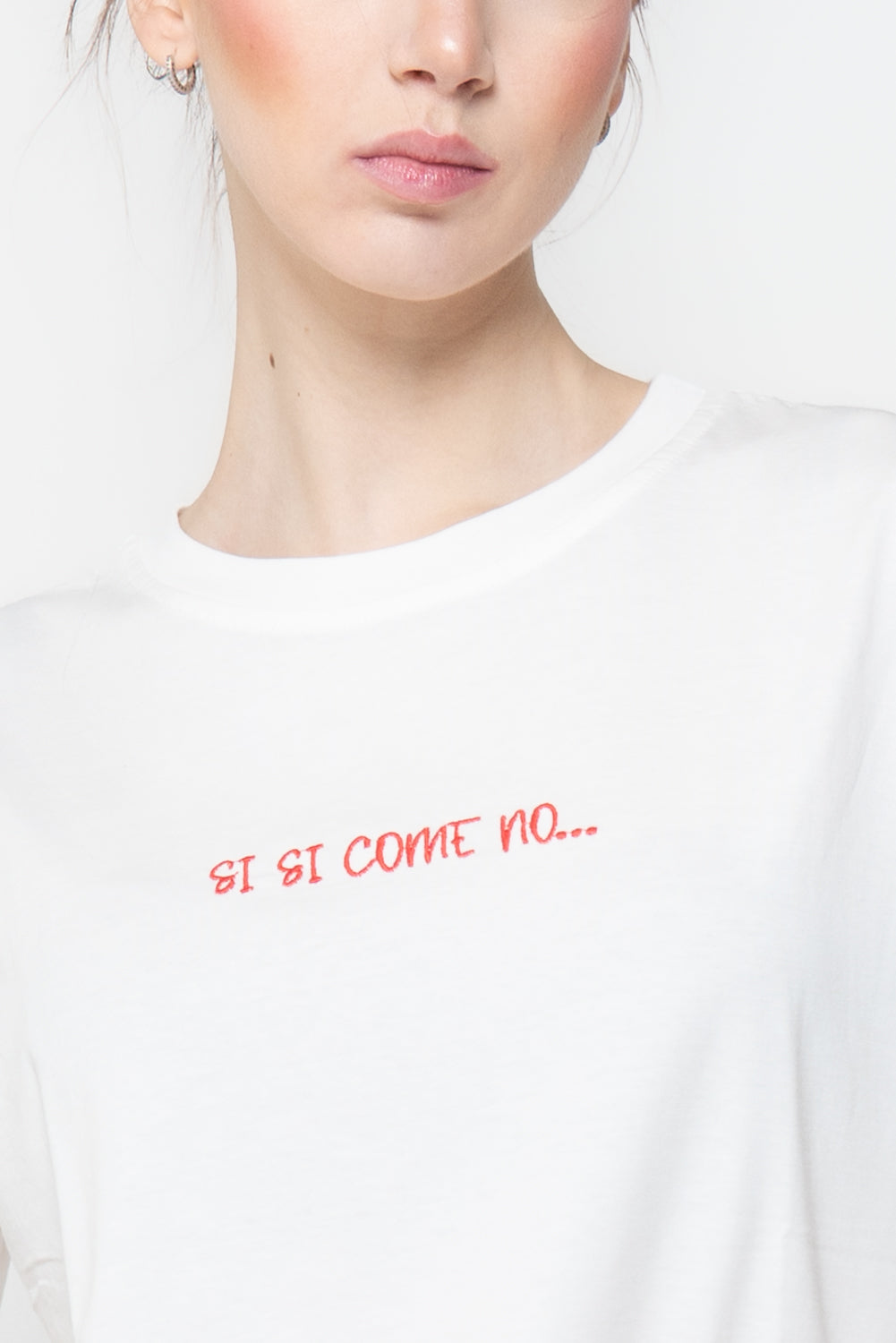 T shirt sì sì come no