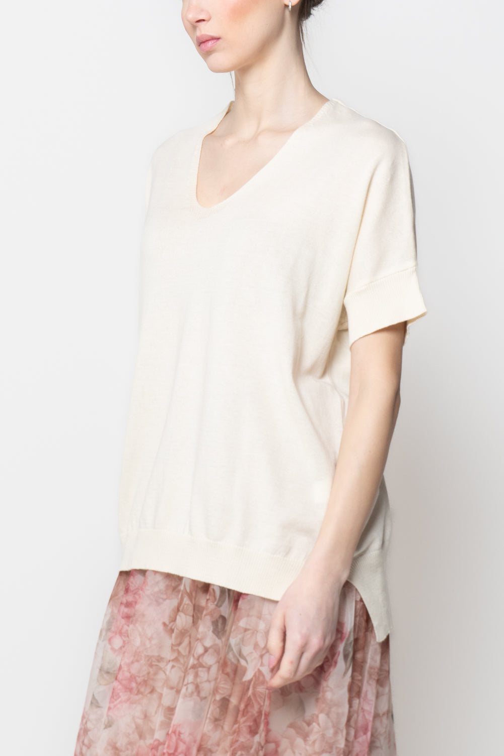 Maglia over scollo V
