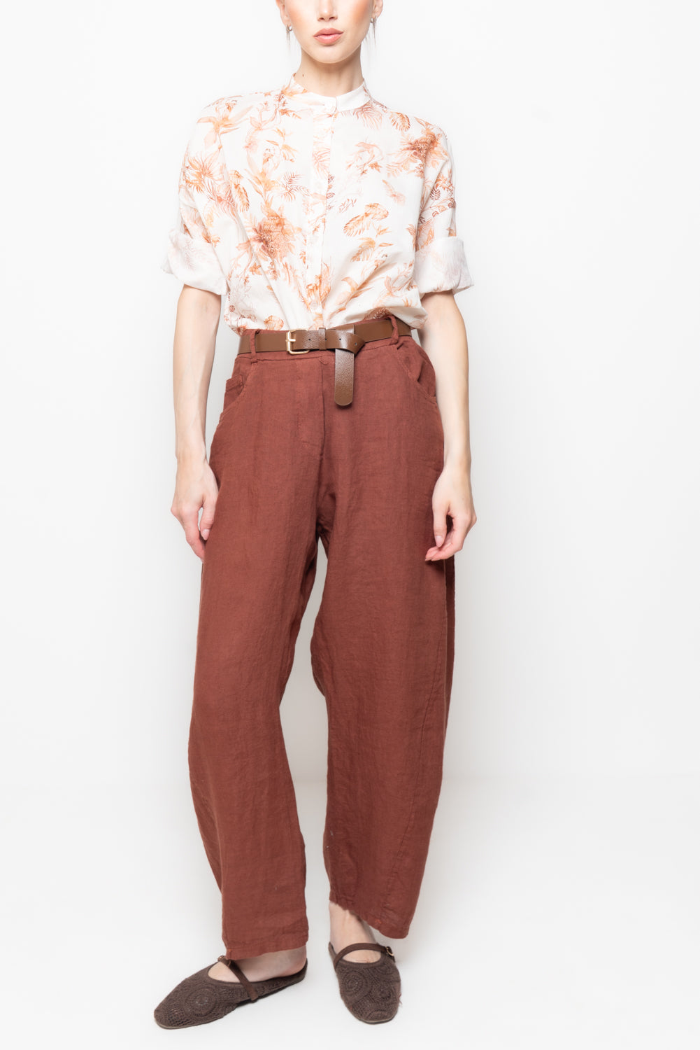 Pantalone a Palloncino con Cintura