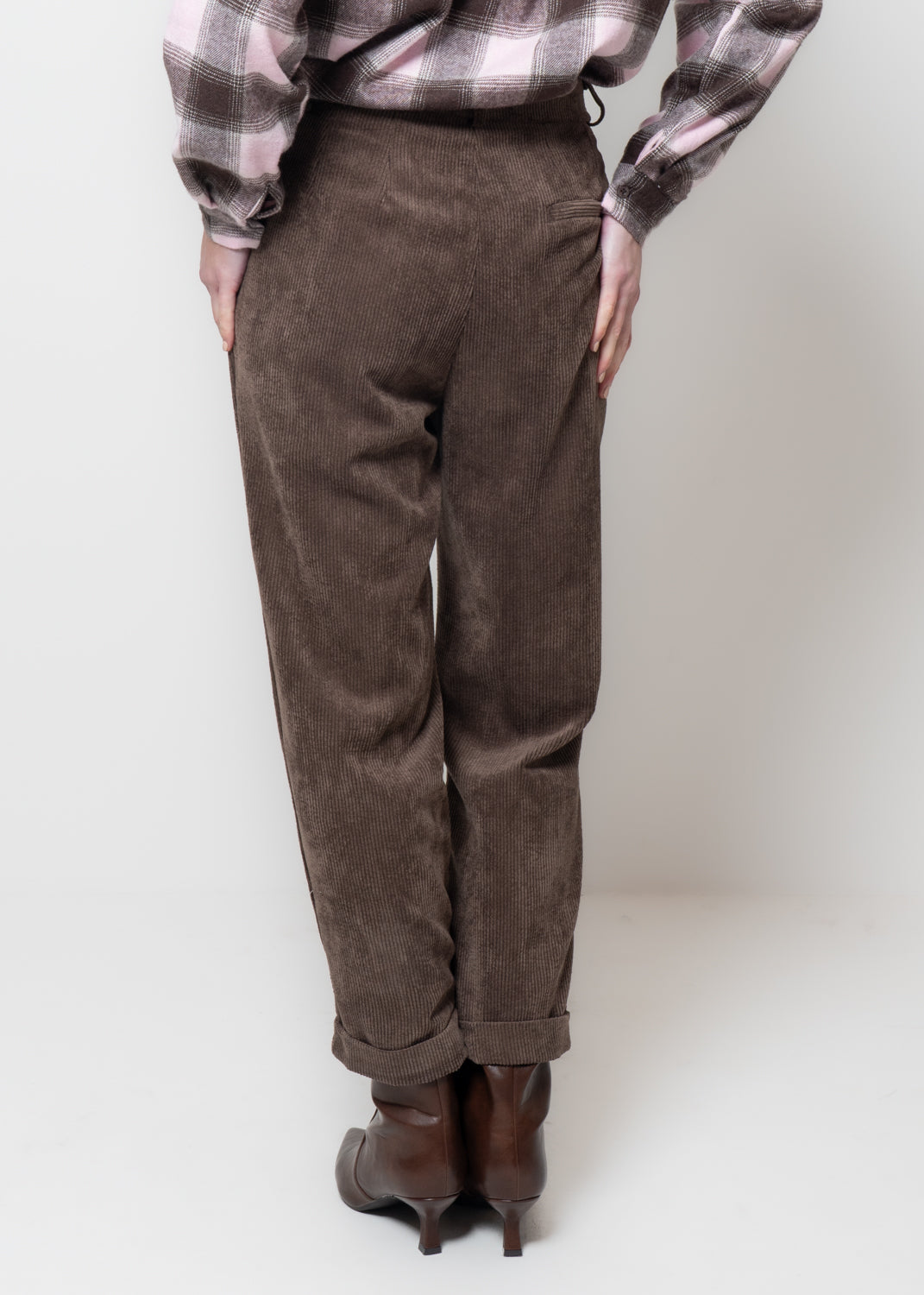 Pantaloni in velluto a sigaretta