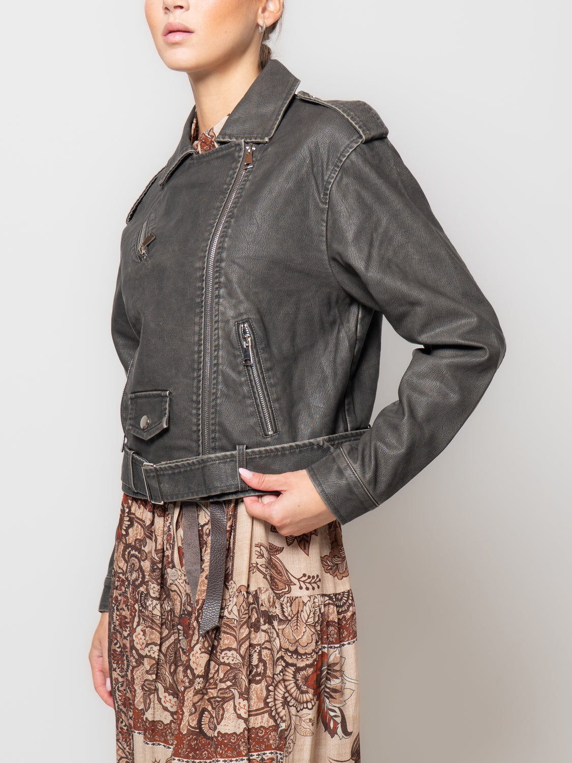 Bomber effetto invecchiato