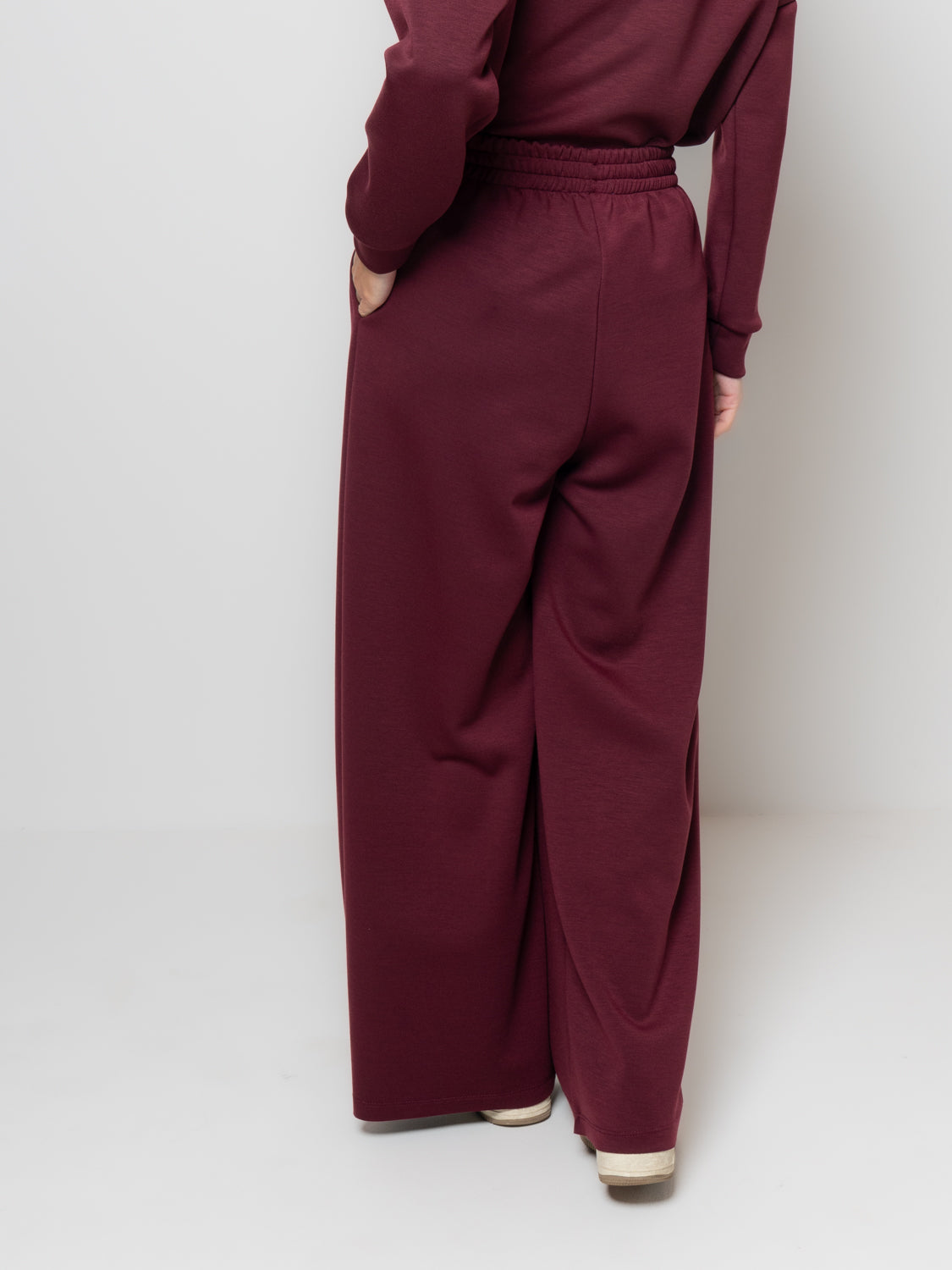 Pantalone palazzo in neoprene