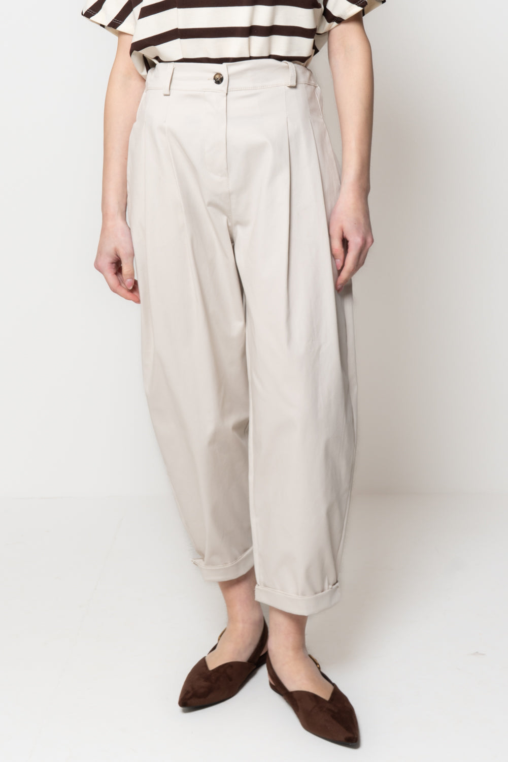 Pantalone in Cotone con Pences