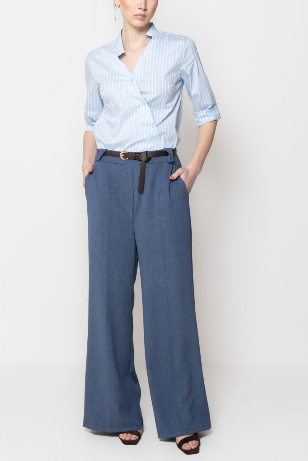 Pantalone a Palazzo Fluido