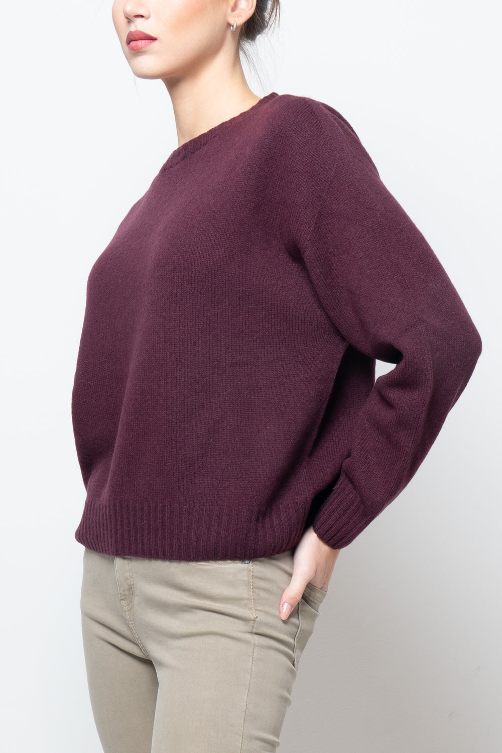 Maglia 100% lana a scatola