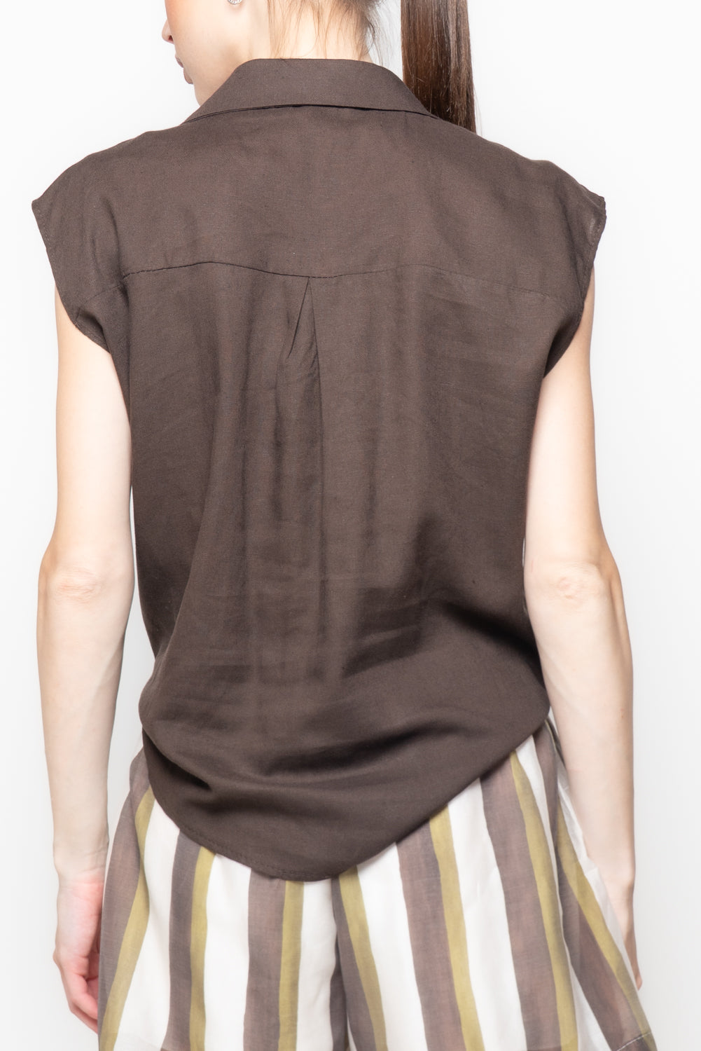 Camicia con Tasca in Paillettes