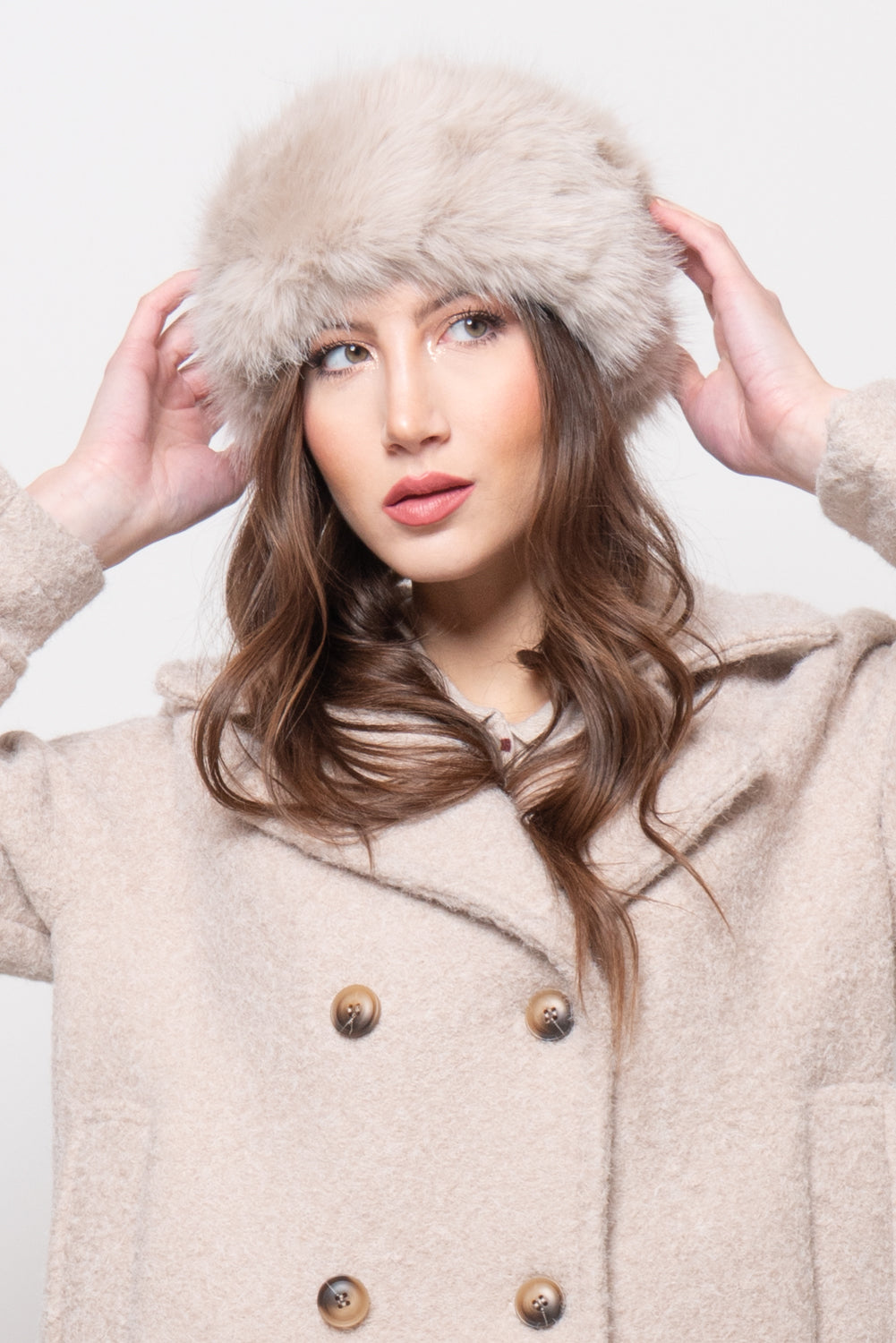 Cappello in ecopelliccia